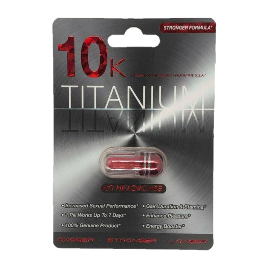 Titanium 10K 5 Pill Packs