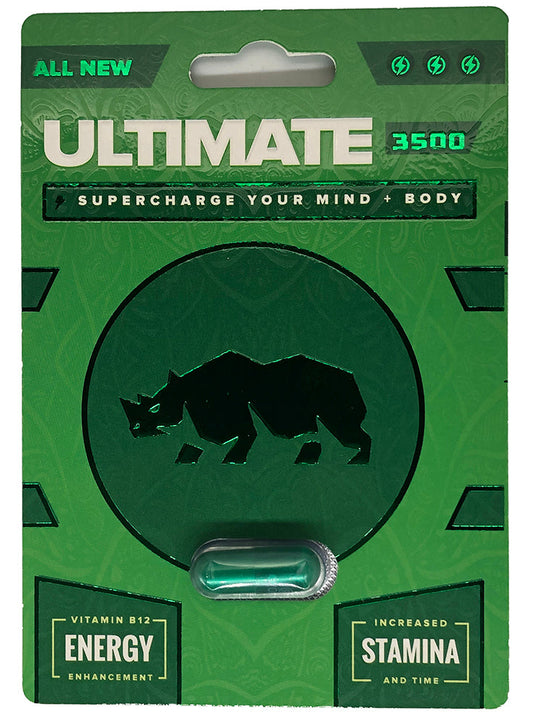 Rhino Ultimate 35000 3 Pill Packs