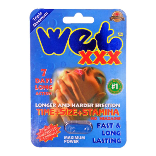 Wet XXX 5 Pill Packs