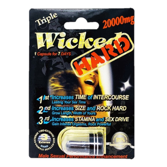 Wicked Hard 20000 5 Pill Packs