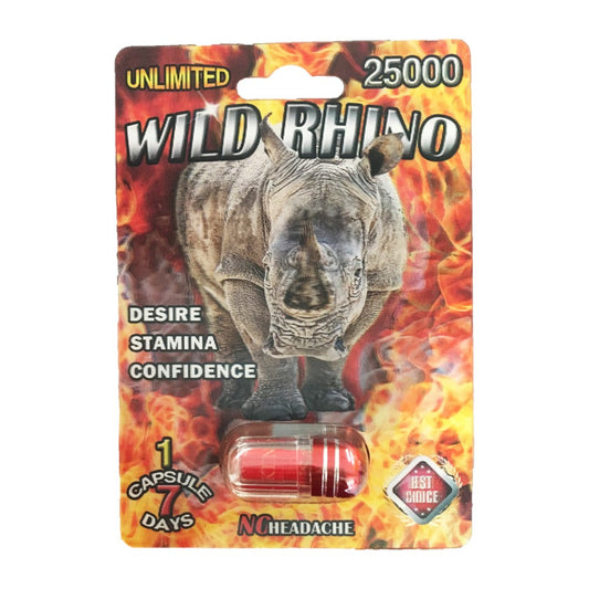 Wild Rhino 250K 5 Pill Packs