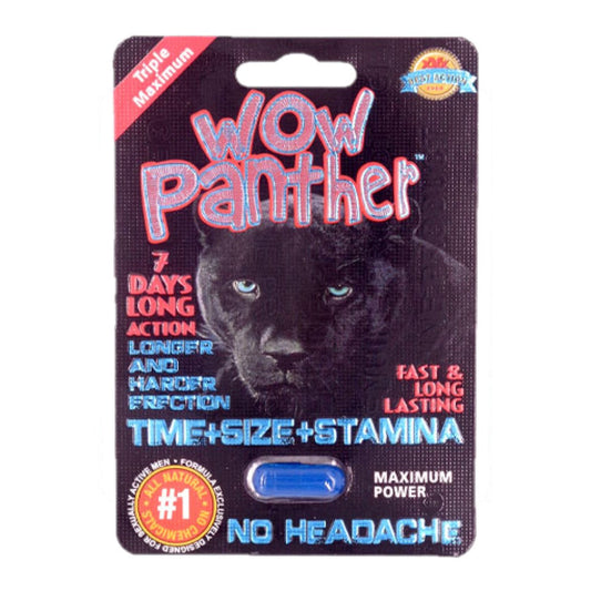 Wow Panther 4 Pill Packs