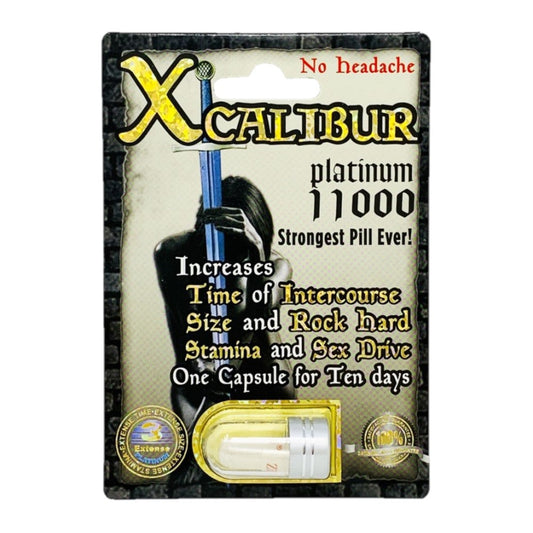 Xcalibur Plt 11000 5 Pill Packs