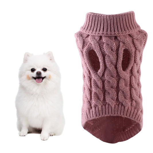 Cozy Warm Sweater Jacket For Puppy